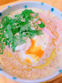 **豆乳パクチー塩ラーメン**-レシピのメイン写真