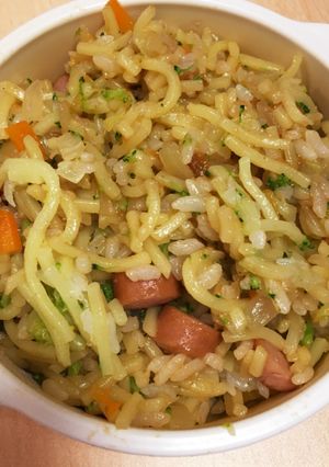 1歳からいけちゃうそば飯-レシピのメイン写真