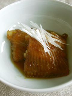 ご飯がすすむ かすべの煮付け-レシピのメイン写真