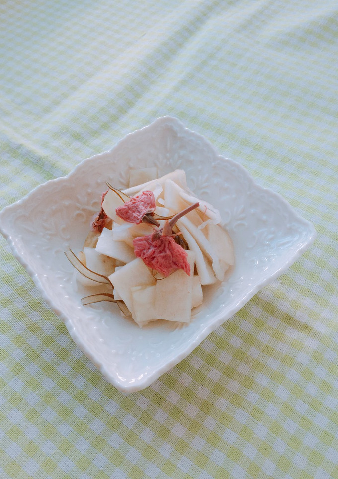 大根の皮の桜漬け-レシピのメイン写真