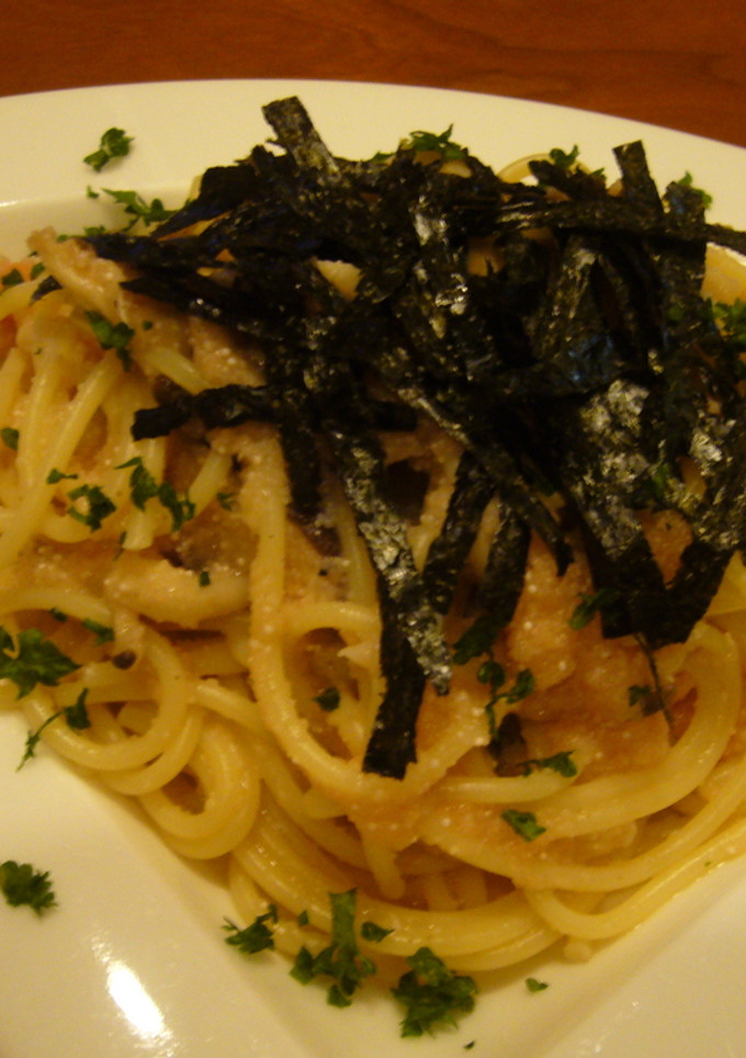 たらこときのこの秋パスタ-レシピのメイン写真