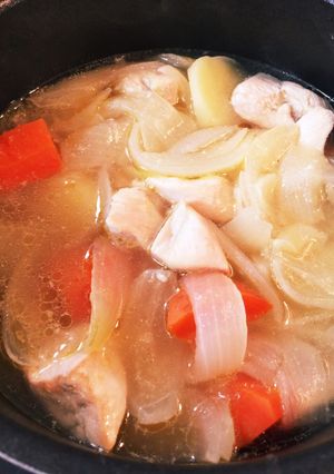 白だしと砂糖だけで肉じゃが♪-レシピのメイン写真