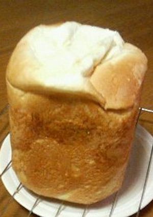HBで☆ふわっふわ生クリーム食パン-レシピのメイン写真