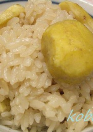 ホクホク！栗ご飯-レシピのメイン写真