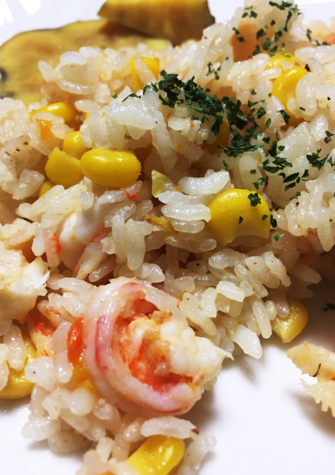 ☆簡単☆炊飯器deエビピラフ-レシピのメイン写真