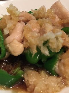 ★シャキっとピーマン入り鶏皮ポン酢★-レシピのメイン写真