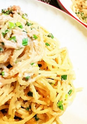 カフェ風★絶品【明太子クリーミィパスタ】-レシピのメイン写真