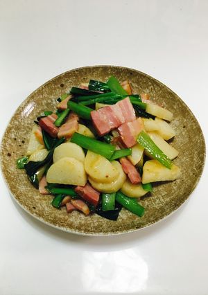 ぽん酢醤油であっさり♪長芋のバター炒め-レシピのメイン写真