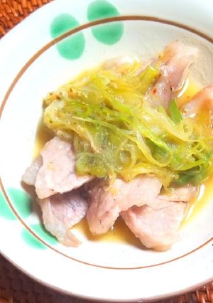 豚トロ塩レモン炒め-レシピのメイン写真