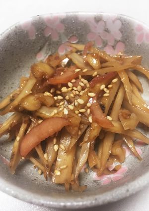 くるみベーコンとごぼうの旨味♡きんぴら-レシピのメイン写真