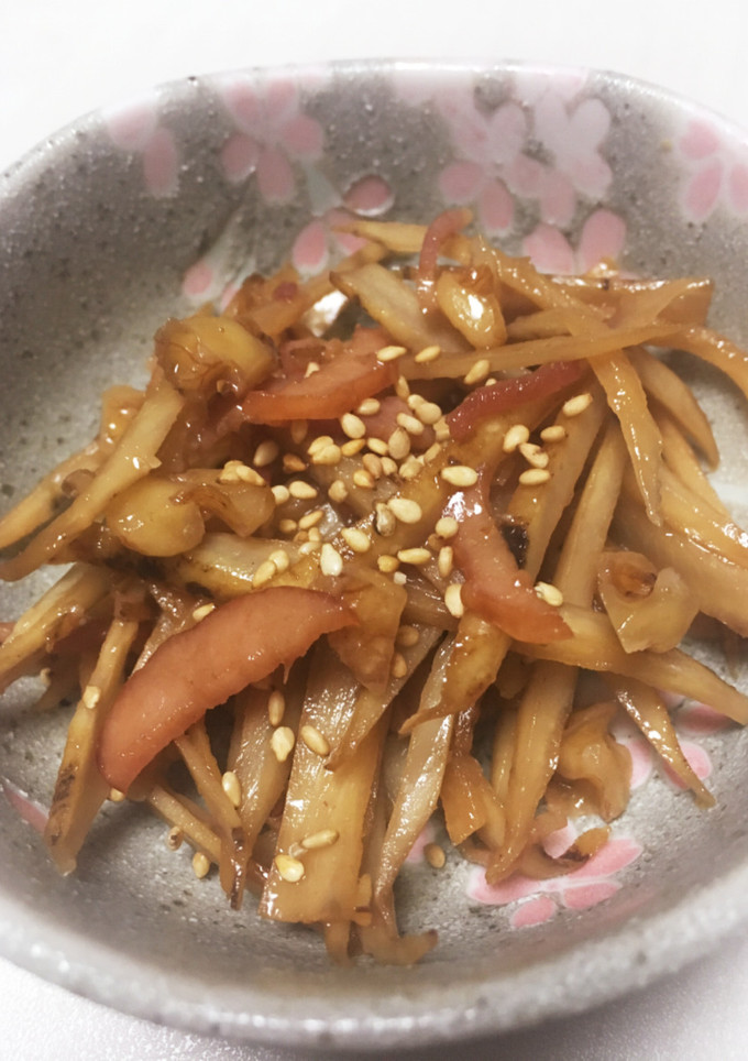 くるみベーコンとごぼうの旨味♡きんぴら-レシピのメイン写真