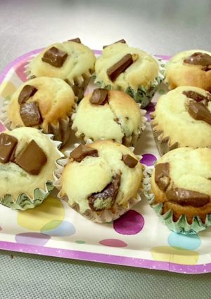 卵なし☆ふわふわカップケーキ☆-レシピのメイン写真