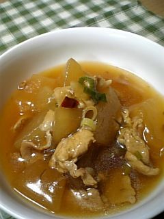 冬瓜と豚肉の中華風旨旨煮♪-レシピのメイン写真