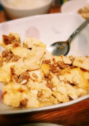 辛くない　麻婆豆腐-レシピのメイン写真
