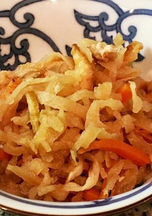 懐かしい味！切り干し大根の煮物-レシピのメイン写真