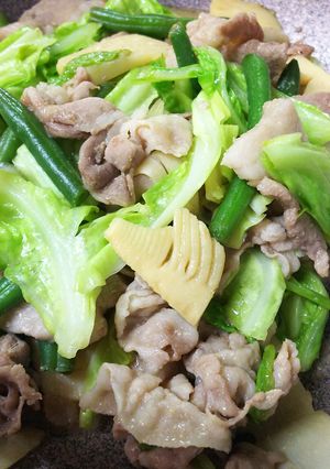 豚コマとキャベツの甘味噌炒め-レシピのメイン写真