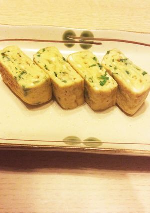 【お弁当の定番】卵焼き（ネギ）-レシピのメイン写真