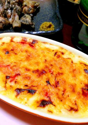 めんたい餅チーズグラタン-レシピのメイン写真