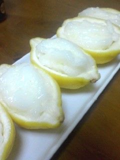 レモンシャーベット-レシピのメイン写真