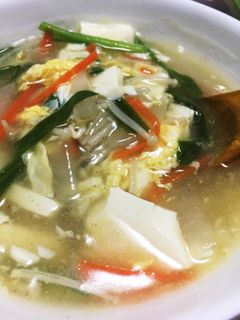 鶏ガラスープ(^-^)-レシピのメイン写真
