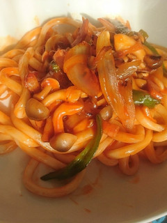 うまい!簡単!手抜き!のナポリタンうどん-レシピのメイン写真