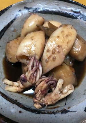 小イカと里芋のサッと煮-レシピのメイン写真