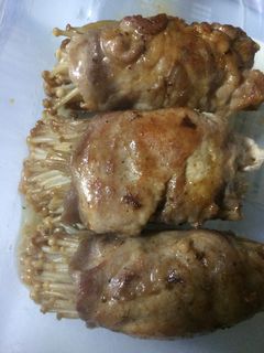 簡単!豚のえのき巻き〜お弁当用-レシピのメイン写真