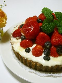 タルトケーキいちご-レシピのメイン写真