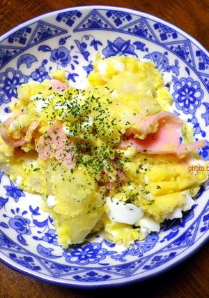 卵とハムで作る☆シンプルポテトサラダ♪-レシピのメイン写真