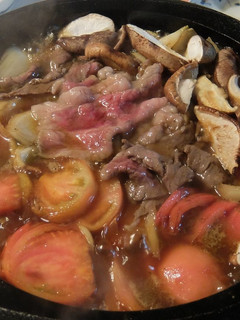 トマトすき焼き-レシピのメイン写真