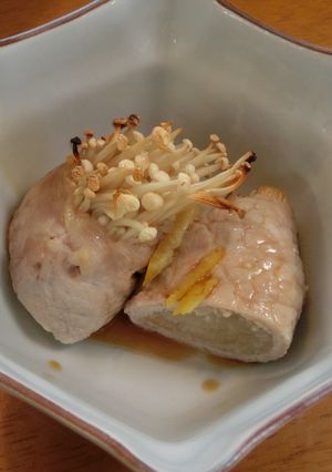 エノキの肉巻き焼き-レシピのメイン写真