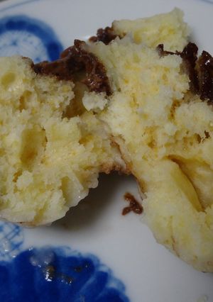 レンジでチョコ蒸しパン-レシピのメイン写真