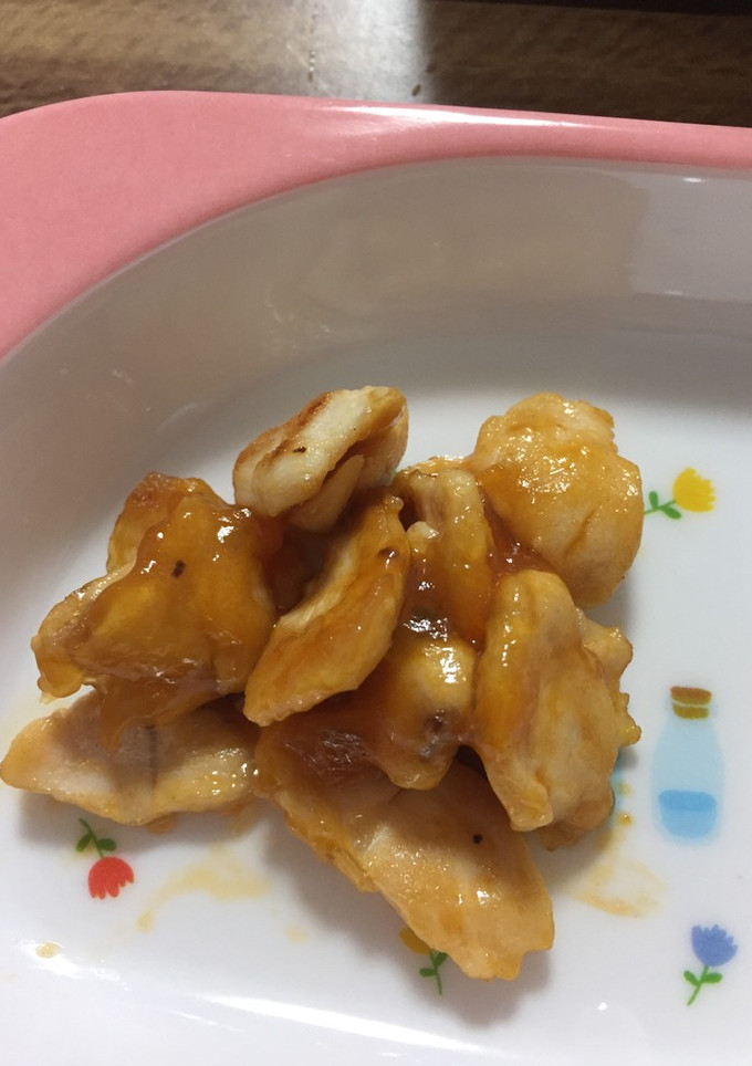 離乳食☆後期 ささ身の甘酢炒め-レシピのメイン写真