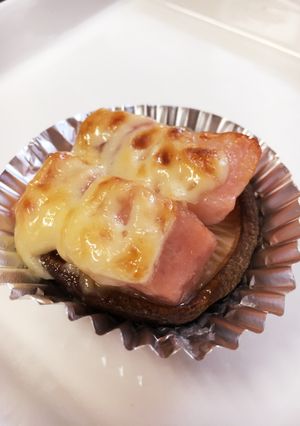 お弁当&おつまみに♡椎茸ベーコンマヨ焼き-レシピのメイン写真