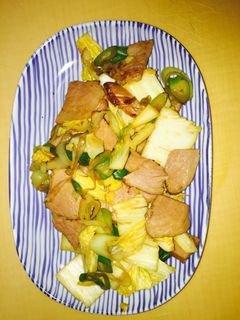 焼豚と白菜のオイスターソース炒め-レシピのメイン写真