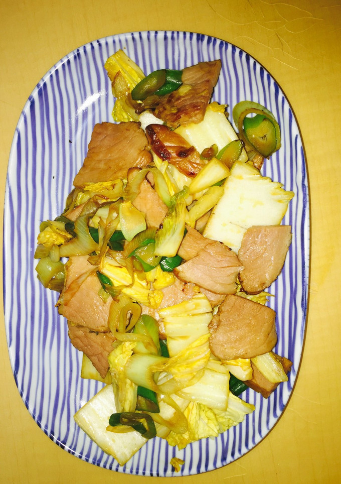 焼豚と白菜のオイスターソース炒め-レシピのメイン写真