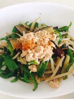 野菜のポン炒め〜タラコ煮のせ〜-レシピのメイン写真