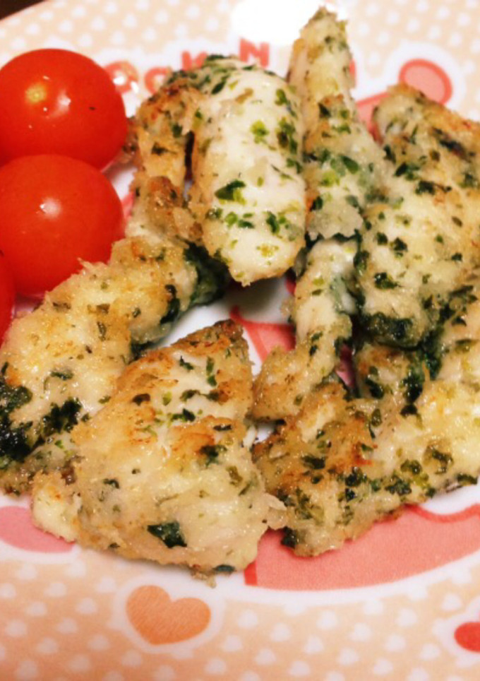 ふわサクささみ揚げ焼き-レシピのメイン写真