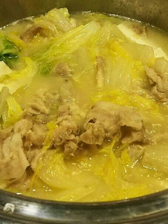 味噌ラーメン風味♡白菜豚バラ鍋-レシピのメイン写真