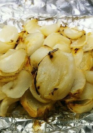 昔ながら簡単♪ゆり根のほくほくホイル焼き-レシピのメイン写真