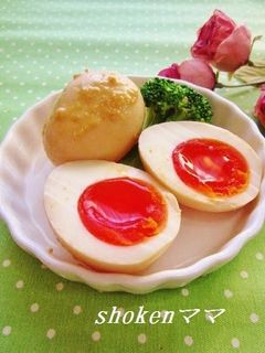 お弁当やおつまみに ゆで卵のみそ漬け-レシピのメイン写真