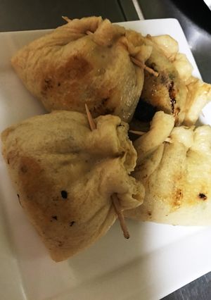 お餅inふわふわ納豆巾着-レシピのメイン写真