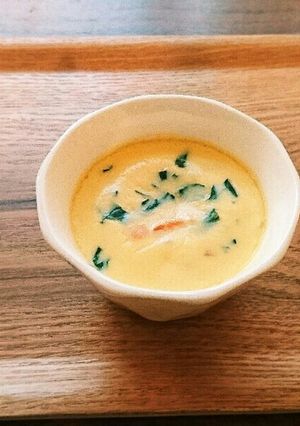 離乳食に★お鍋で茶碗蒸し-レシピのメイン写真