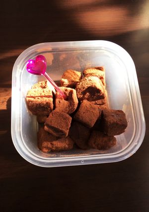 *簡単生チョコもち(甘さ抑えめ豆乳ver-レシピのメイン写真