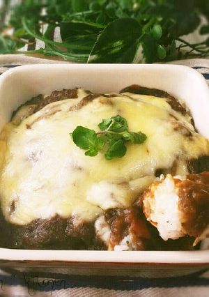 カレーリメイク♥簡単チーズカレードリア-レシピのメイン写真