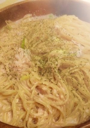 和♥牛乳で簡単✿明太子カルボナーラ✿-レシピのメイン写真