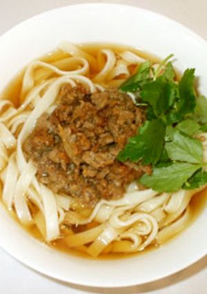 肉味噌うどん♪簡単・冷凍で保存できる-レシピのメイン写真