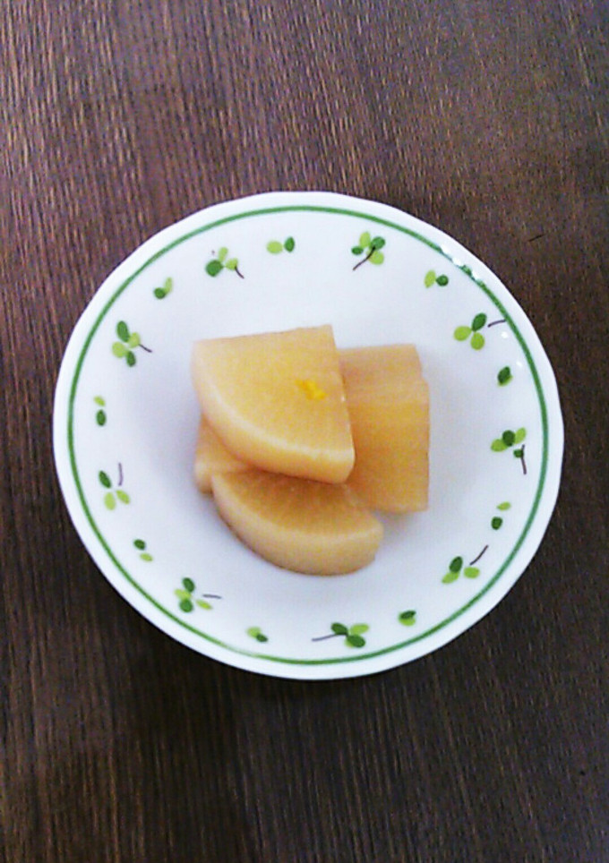 簡単！柚子香る大根の煮物♪-レシピのメイン写真