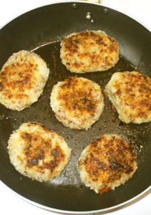 コロッケ風ポテトサラダのパン粉焼き♪簡単-レシピのメイン写真