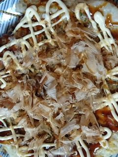お好み焼き(餅チーズ)-レシピのメイン写真